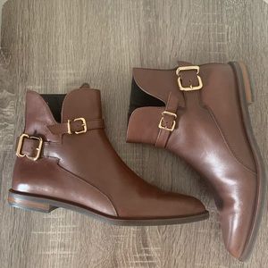 Tods | Brown Ankle Boots Flat Size 35